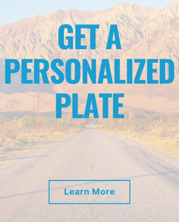 Get a personalized plate